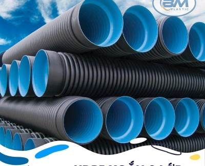 Ống Nhựa HDPE Gân Xoắn 2 Vách