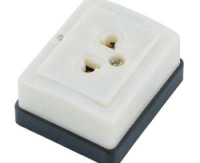 ổ 1 vinakip 1 lỗ hai chấu