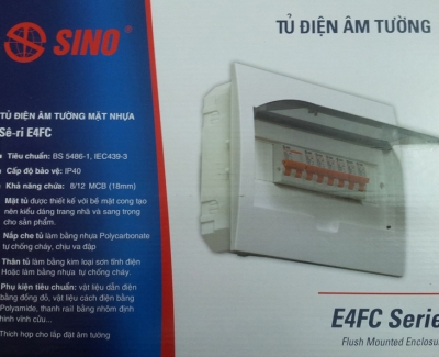 Tủ điện âm tường E4FC2/4SA